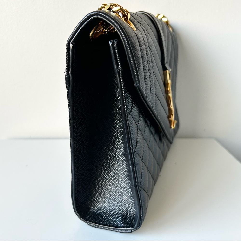 YSL Medium Envelope Triquilt Flap Bag - Picture 4 of 16